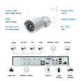 Toguard SC35 8CH CCTV Security Camera System Outdoor with 3TB Hard Drive 8pcs 1080P Bullet