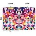 thumbnail image 5 of FORMRS Acrylic Clipboard with Low Profile Clip Standard A4 Letter Size, 12.5" x 9", Black Colorful Circles, 5 of 8