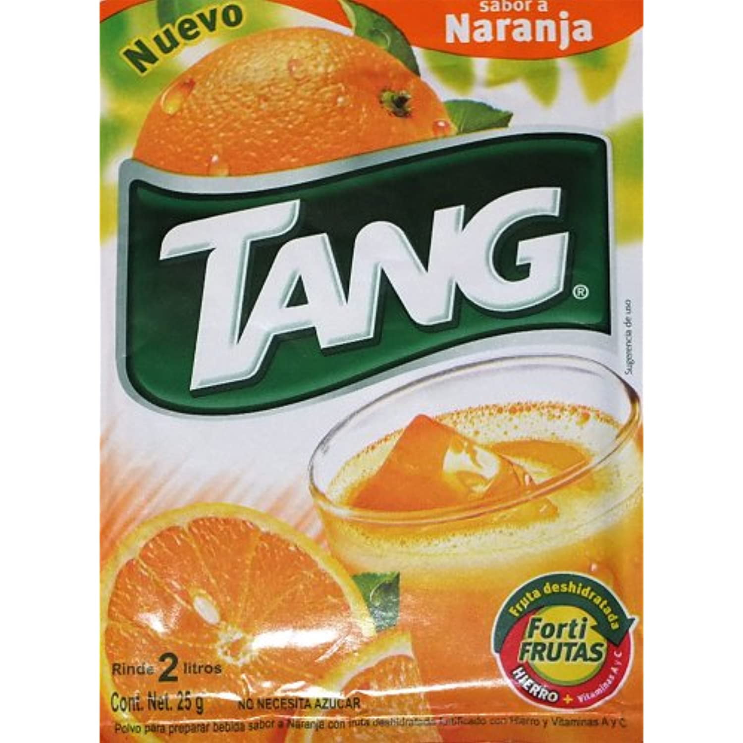 Buy 3 X Tang Orange Flavor No Sugar Needed Makes 2 Liters Of Drink 15G