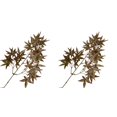 thumbnail image 1 of Artificial Maple Branch Autumn Leaves Fall Maple Stem For Home Kitchen Christmas Festival Thanksgiving Autumns Decoration, 1 of 5