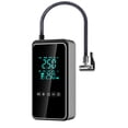 thumbnail image 2 of DEELLEEO Car Tire Inflator Portable Air Compressor  150PSI Cordless Electric Pump with Digital Pressure Gauge  LED Light & Flexible Storage  Auto-Stop for Cars  Motorcycles  Bikes - 1800m, 2 of 9