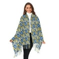 thumbnail image 2 of Winter Scarves for Women Toucan Bird with Banana Fashion Pashmina Shawl Wraps Long Blanket Scarf for Fall Spring, 2 of 10