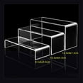 thumbnail image 6 of Acrylic Display Risers, Clear Stands Shelf for Display 12Pcs, 6 of 6