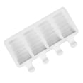 thumbnail image 1 of Naiovety Molde de silicona para helados 3D DIY hecho a mano, molde para paletas ecológico, Mousse, postre, congelador, jugo, bandeja para cubitos de Herramientas y accesorios para hornear 4 bloques Naiovety HA006419-05, 1 of 6