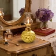 thumbnail image 5 of Luckky Vintage Glass Kerosene Oil Lamps,Retro Glass Clear Kerosene Lamp Lantern,Crystal Decorative Lamps for Weddings & Housewarming,Windproof,Elegant Retro Design, 5 of 7
