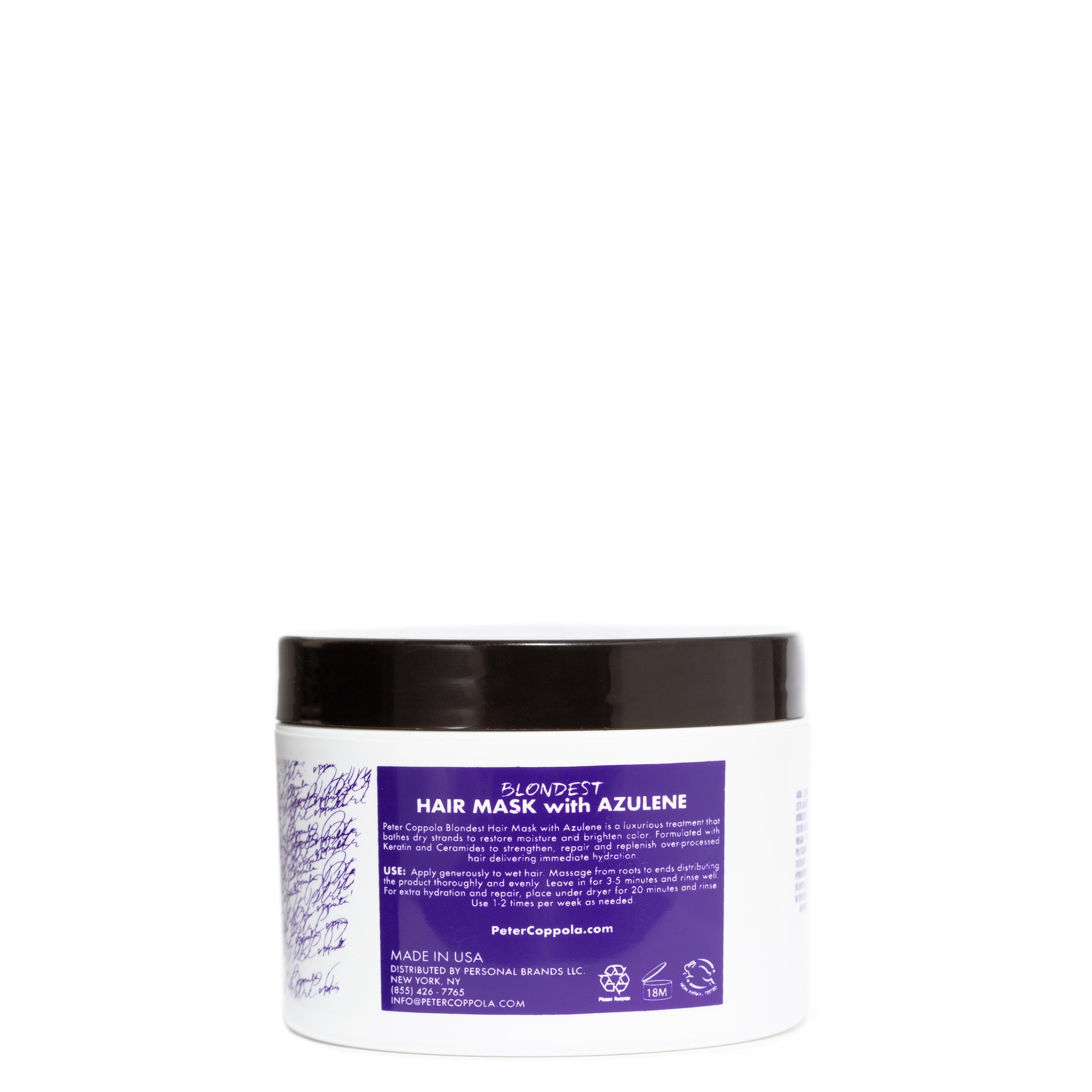 Peter Coppola Blondest Keratin Concept Color Command Hair Mask 8 Fl Oz.