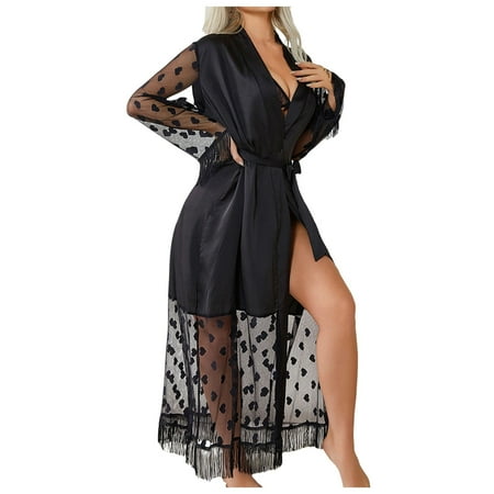 Midwennn Sexy Lace Pajamas See Through Pajamas Home Service plus Size Stockings for Women Lingerie Woman Sexy Lingerie Strap