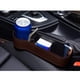 thumbnail image 4 of Portavasos lateral para consola de automóvil, organizador de almacenamiento multifuncional para asiento de automóvil marrón, 4 of 7