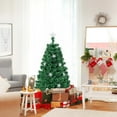 thumbnail image 3 of Costway 4 FT Pre-Lit Artificial Xmas Tree with 135 Branch Tips &15 Warm White Star Lights, 3 of 10