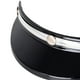 thumbnail image 5 of Visera para casco de motocicleta con 3 broches, ligera y protectora para media cara. Negro Plata, 5 of 9