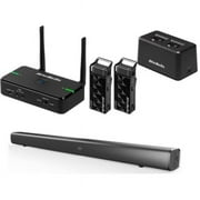 AverMedia Dual Wireless Teacher Microphone with Soundbar & Wall Mounting Kit