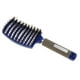 thumbnail image 1 of Cepillo para el cabello con cerdas de jabalí, para desenredar cabello grueso, ranuras de ventilación para Azul, 1 of 9