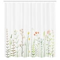 thumbnail image 3 of Ambesonne Green Flower Shower Curtain, Wildlife Rustic, 69"Wx84"L, Multicolor, 3 of 3