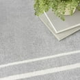 thumbnail image 2 of Nourison Essentials Indoor/Outdoor Grey/Ivory 5' x 7' Area Rug, (5x7), 2 of 11