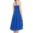 thumbnail image 4 of Sleeveless Halter Backless Kids Girls Party Bridesmaid Dress, 4 of 5