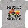 thumbnail image 4 of Inktastic Farming Daddy Plays with Tractors Boys or Girls Baby Bodysuit, 4 of 5