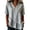 Gray, variant on Cotton Linen Tops for Women Asymmetrical Ruffle Short Sleeve Casual Gauze Shirts Dressy Casual Collared V Neck Summer Blouses S-2XL