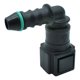 thumbnail image 1 of Conector Manguera Combustible 90° Universal 6.3 Mm Negro, 1 of 4