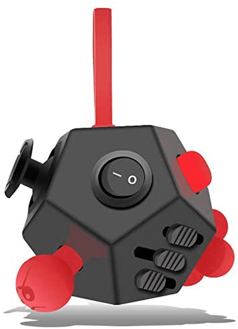 Fidget Dodecagon Amp Ndash 12 Side Fidget Cube Relieves Stress And Anxiety Anti Depression Cube For Children And Adults With Adhd Add Ocd Autism A1 Black Walmart Com Walmart Com