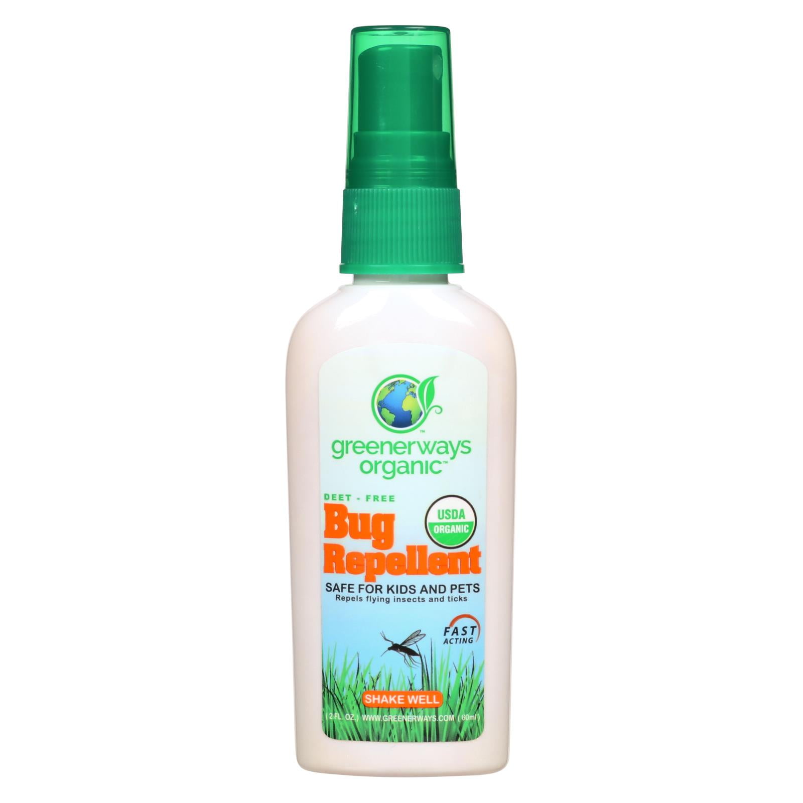 Greener Ways Organic Insect Repellent 2 Fl Oz.