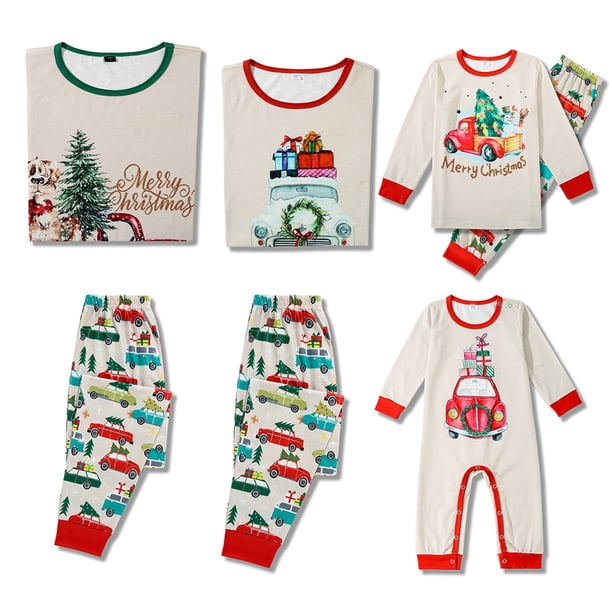 Pijamas familiares navideños Fiomva, conjuntos a juego, monos de ciervo, pijamas para bebés, niños, adultos, mujeres y hombres, ropa de dormir, conjuntos para estar en casa.