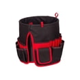 thumbnail image 3 of Bolsa de cubo para herramientas de jardín, bolsa de almacenamiento portátil para herramientas de jardinería, tela Oxford duradera para carpintería Sharpla Organizador de cubos, 3 of 8