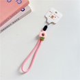 thumbnail image 1 of Jewelry Keys Short Rope Phone Charms Hand Strap Flowers Phone Strap Wrist Hand Lanyard Mobile Phone Lanyard Phone Hanging Rope 10, 1 of 6