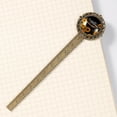 thumbnail image 4 of Crocodile star Lace Bookmark in Antique Bronze - a Stylish Reading Accessory for Book Lovers, 4 of 5