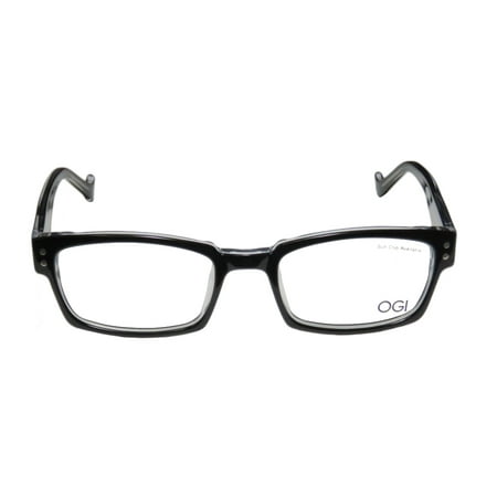 Ogi 9605 51-19-140 Black / Clear Full-Rim Eyeglasses Frame - Walmart.com