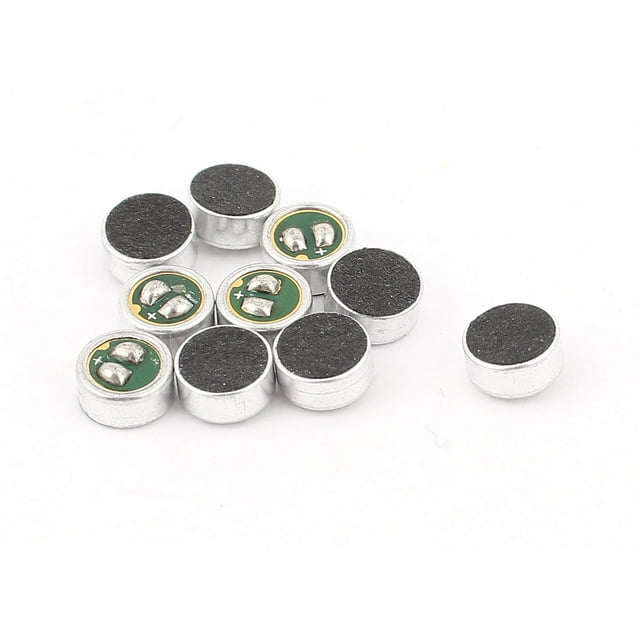 10 Piezas de Dispositivos Montados en Superficie MIC Micrófono de Condensador Electret de 6mm x 2.7mm