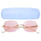 thumbnail image 1 of Gafas de sol de moda unisex para viajes, portátiles, para exteriores, con protección UV, sin montura, 1 of 10