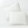 thumbnail image 6 of Allswell 3-Piece 400 Thread Count White Cotton Lyocell Blend Comforter Set, Adult Full/Queen, 6 of 7