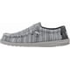 thumbnail image 1 of Mocasines Hey Dude Wally Stretch para Hombre en Gris Platino Talla 8, 1 of 6