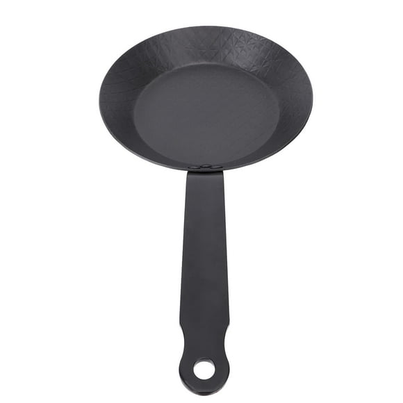 Cast Iron Skillet Frying Pan, Non Stick Flat Tawa Roti Skillet Pancakes Frying Pan for Gas Induction Cooker Indoor Outdoor Use