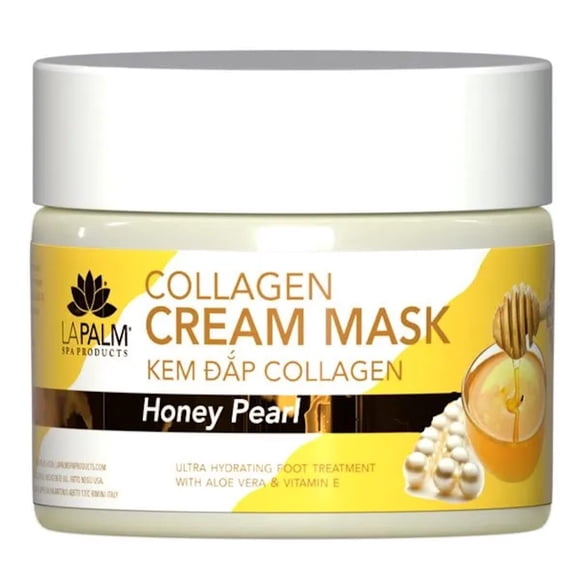 La Palm Spa Products Mascarilla en crema de colágeno - Honey Pearl 12oz