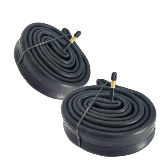 DONSP1986 2PC Heavy Duty 26" *2.1"-2.4" Thick Bike Inner Tube 48mm Schrader (Regular Valve) Net Weight 730g Bicycle Tire Tubes