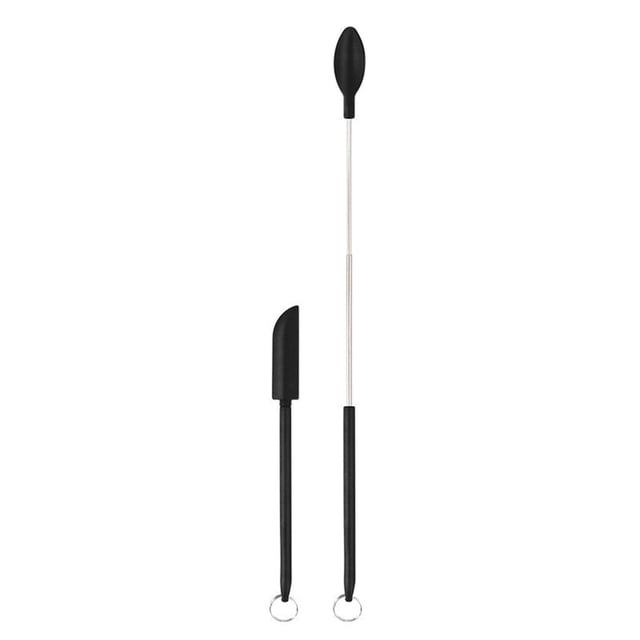 TIMIFIS A Scraper 2 Telescopic Spatulas and Spoons, A Set of Reusable Mini Spatulas, Multifunctional Small Spatulas for Kitchen and Beauty Use Tools&Home Improvement