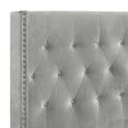 thumbnail image 3 of New Classic Furniture Huxley Solid Wood King Panel Bed in Gray, 3 of 6