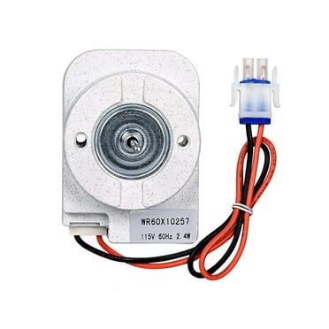 NATEFEMIN Refrigerator Replacement Fan Motor for GE Hotpoint Efficient Cooling Quiet Operation WR60X10257 Long Service Life
