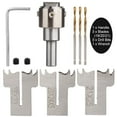thumbnail image 1 of Ensemble de Couteaux à Boucle Intégrée 19/20/21 Lame + 1 Manche + 3 Forets, 1 of 8