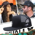 thumbnail image 3 of Gorras de malla Trucker Hat Grace Folly Snapback negras, 3 of 7