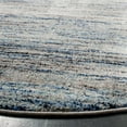 thumbnail image 3 of Safavieh Galaxy Candelario Abstract Area Rug, Blue/Gray, 5'3" x 5'3" Round, 3 of 8