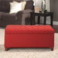 thumbnail image 3 of HomePop Ainsley Button Tufted Storage Bench, Multi, 3 of 14