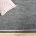thumbnail image 6 of SAFAVIEH Metro May Striped Runner Rug, Charcoal/Pink, 2'3" x 8', 6 of 8
