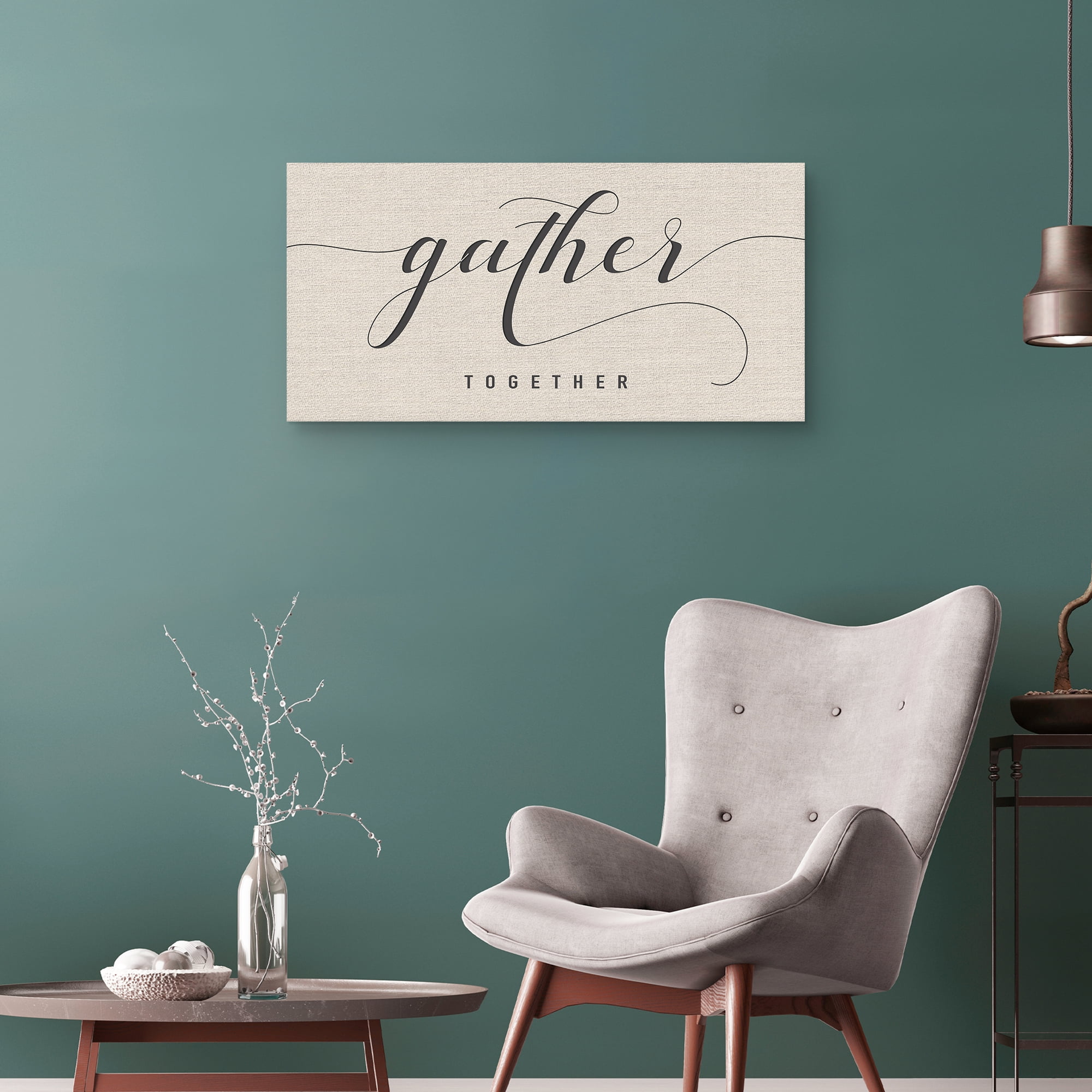 Gather Together Crop by Amanda Murray Canvas Art Print