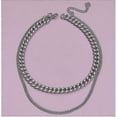 thumbnail image 2 of Mens Necklace Chain Cuban Jewelry Neck Link Chains For Men Boys Heavy Military, 2 of 3