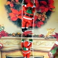 thumbnail image 2 of 1Pc Christmas Hanging Decoration Santa Claus Climb Ladder Hanging Decoration Festival Party Supplies New, 2 of 8