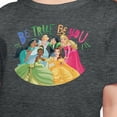 thumbnail image 3 of Disney Princess - Be True Be You - Toddler And Youth Short Sleeve Graphic T-Shirt, 3 of 5