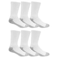 thumbnail image 1 of Calcetines Fruit of the Loom Work Gear Heavy Duty Crew Paquete de 6, 1 of 5
