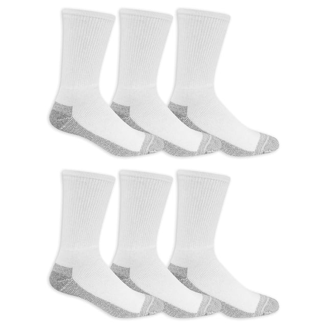 Calcetines Fruit of the Loom Work Gear Heavy Duty Crew Paquete de 6